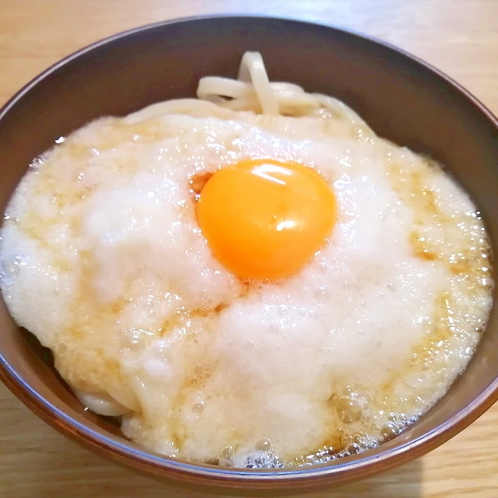 月見山かけうどん